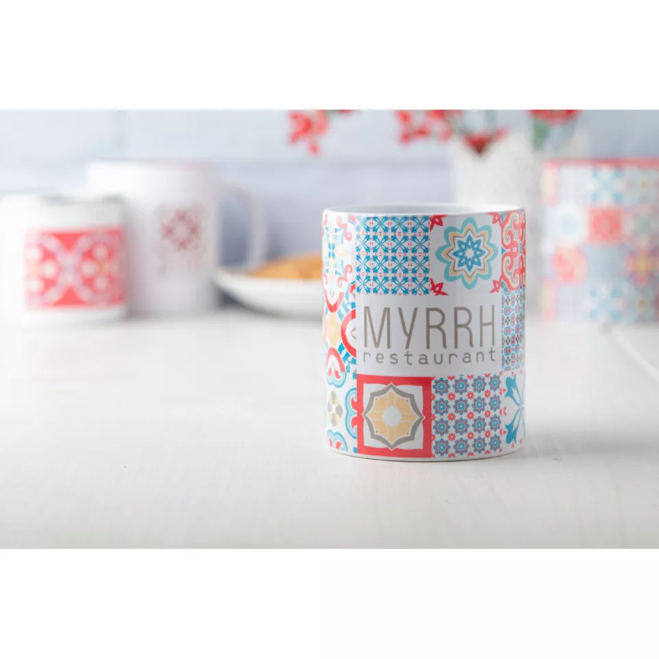 MultiColour white  sublimation mug 