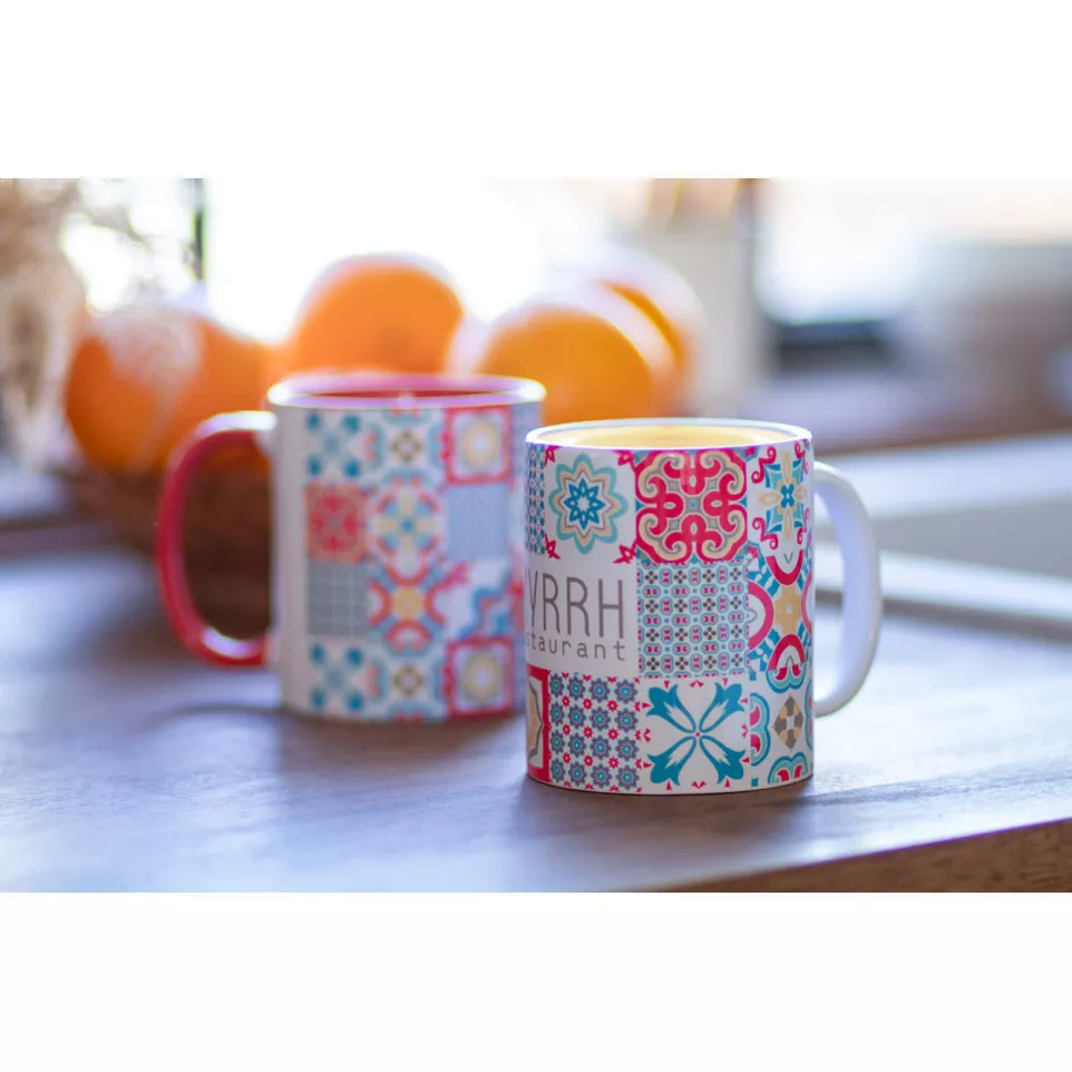 MultiColour blanc  mug en sublimation  