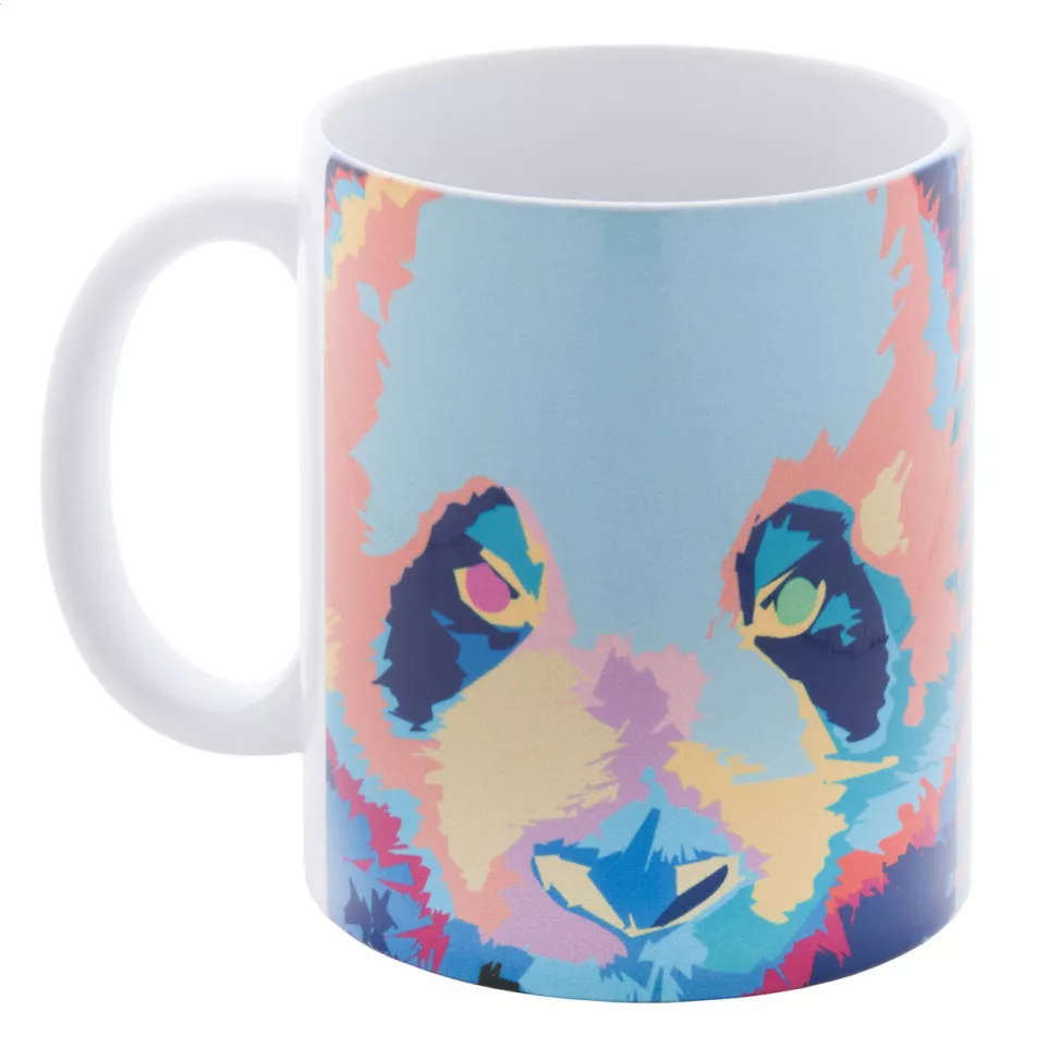 MultiColour white  sublimation mug 