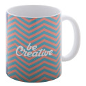 MultiColour blanc  mug en sublimation  