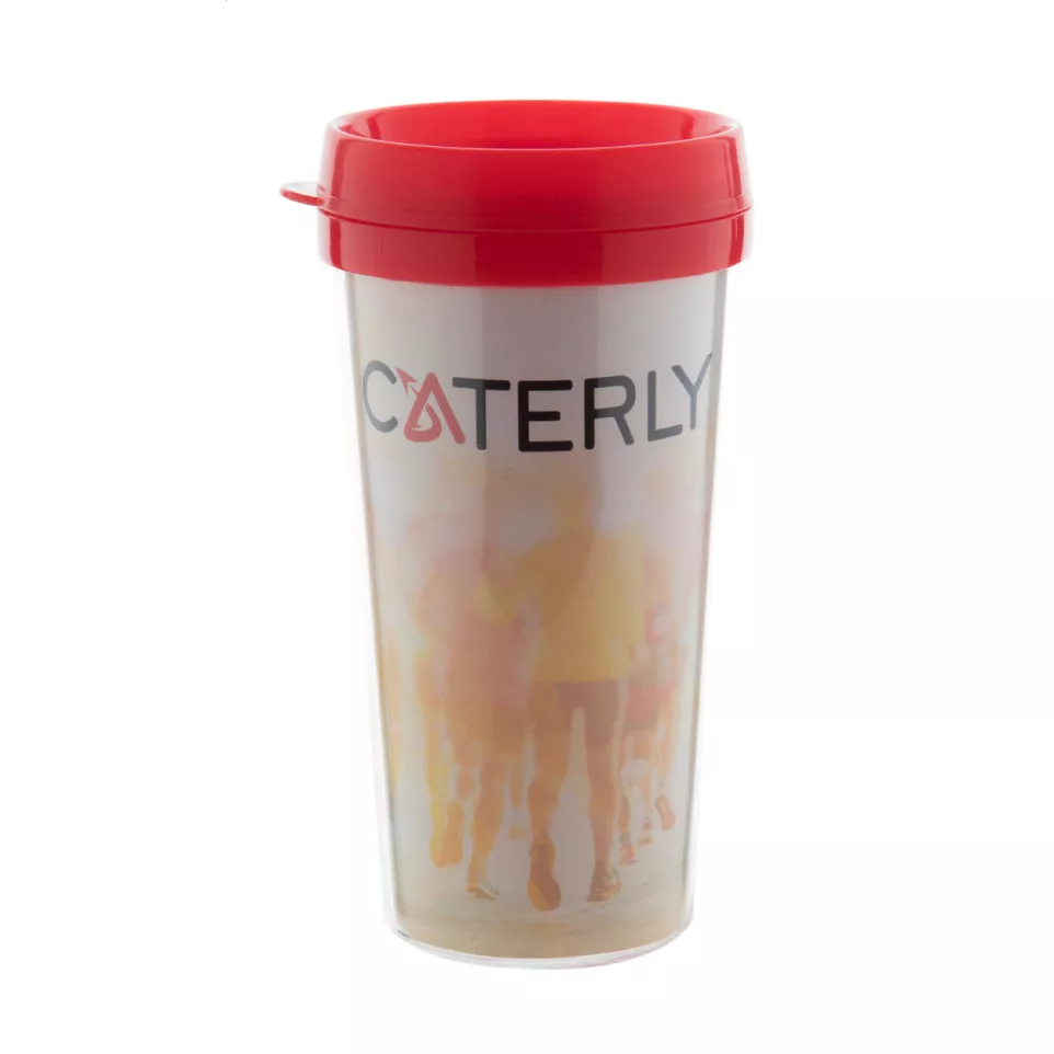 Poster red  thermo mug 