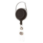Hooky black  badge holder 