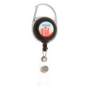 Hooky black  badge holder 