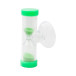 Sandy green transparent sand timer 