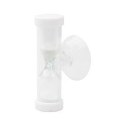 Sandy white transparent sand timer 