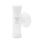 Sandy blanc transparent sablier 