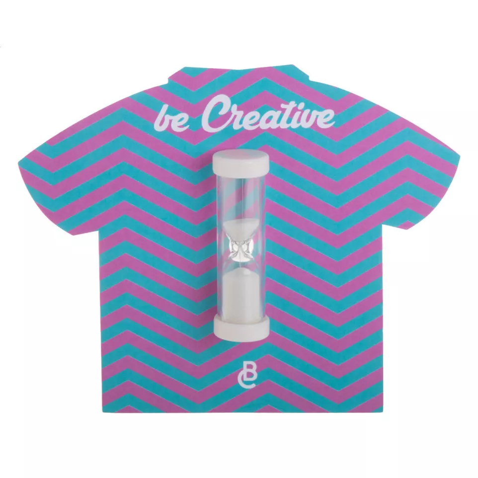 Sandy blanc transparent sablier 