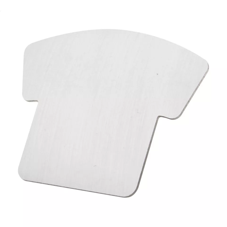 Trick silver  metal badge 