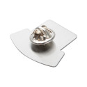 Trick silver  metal badge 