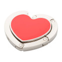 Amor red silver bag hanger 