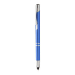 Tunnel bleu  stylo à bille avec stylet 