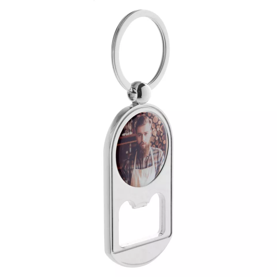 Bubbles silver  bottle opener 