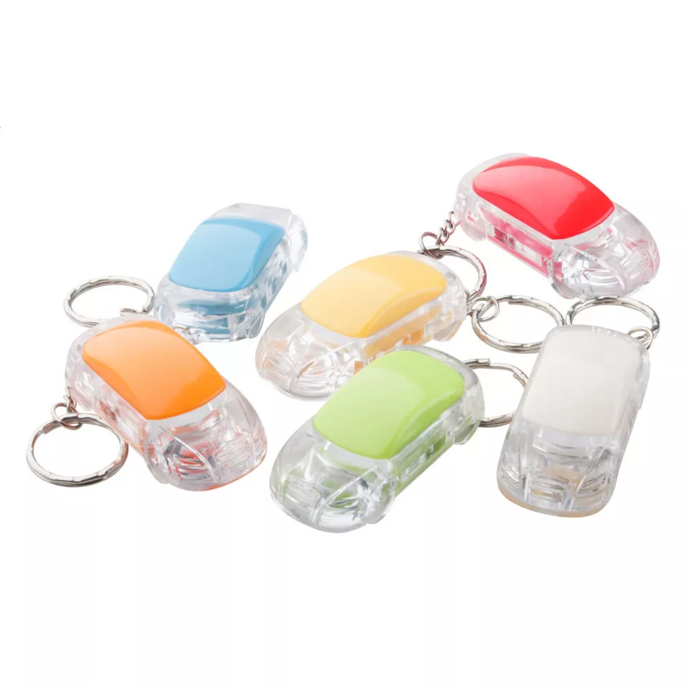 Skyway white  keyring 