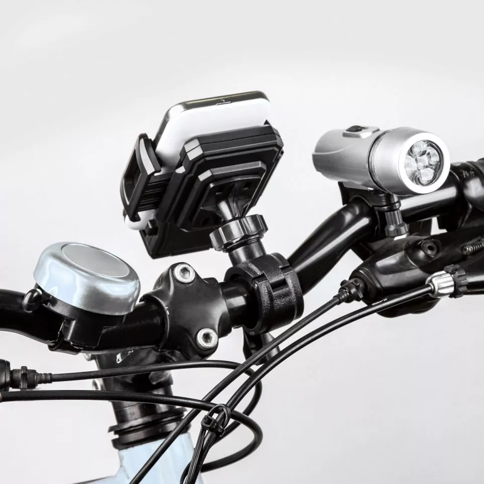 Rush zilver  aluminium fietsbel 