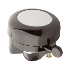 Rush zwart  aluminium fietsbel 