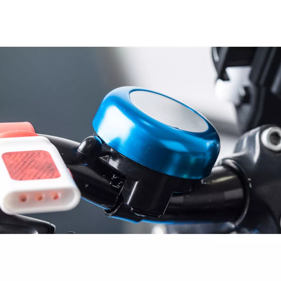 Rush blauw  aluminium fietsbel 