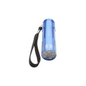 Spotlight blauw  aluminium zaklamp 