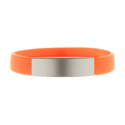 Platty orange  wristband 