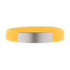 Platty yellow  wristband 