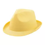 Party jaune  chapeau 