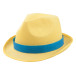 Party jaune  chapeau 