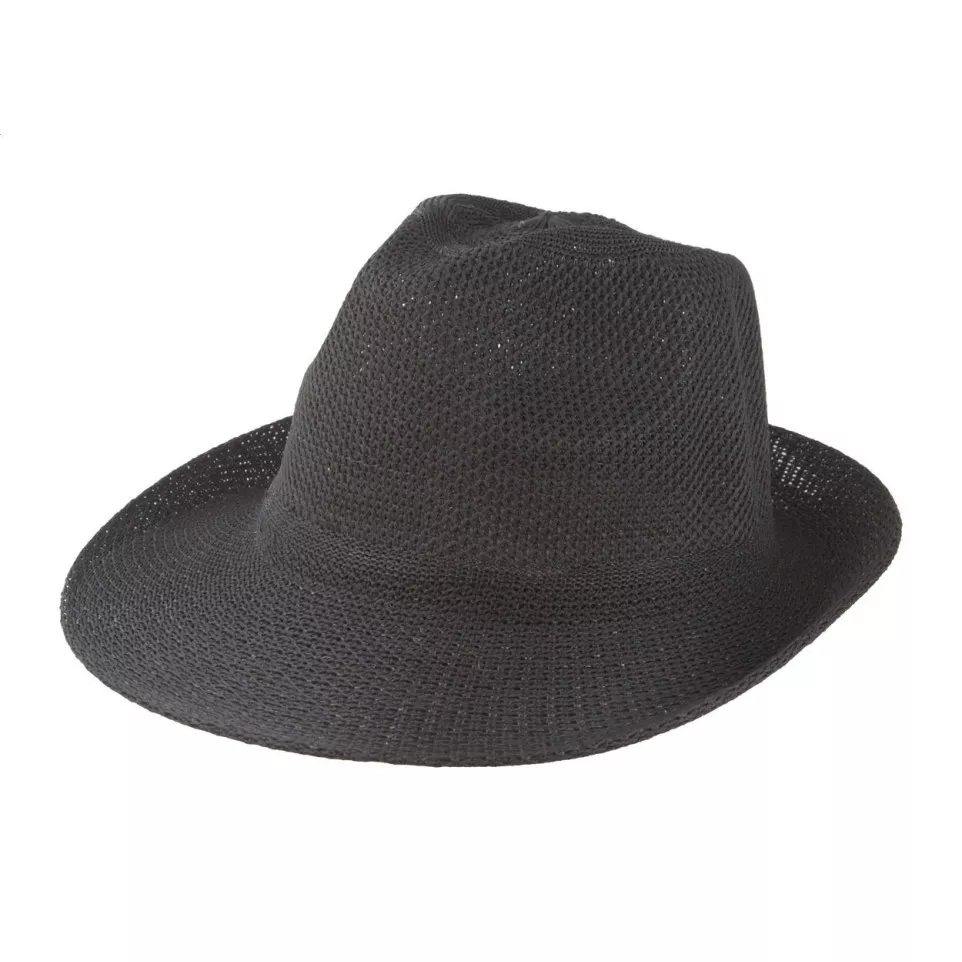 Willow noir  chapeau en polyester 
