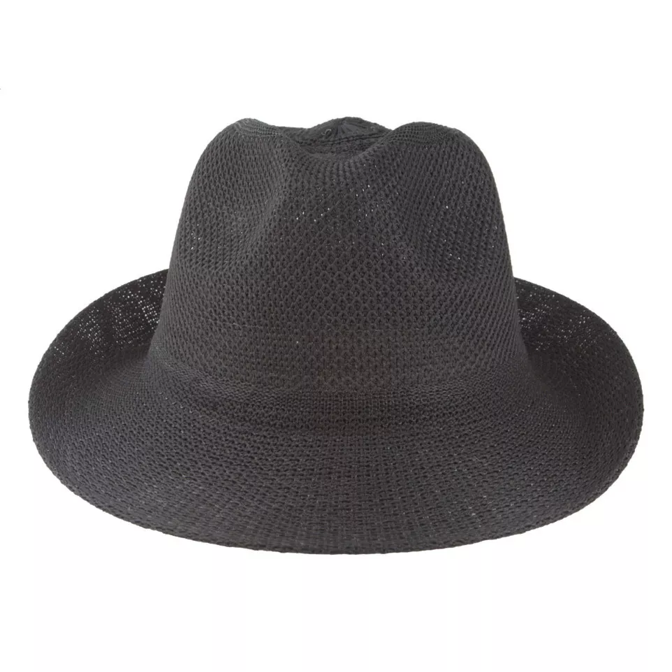 Willow noir  chapeau en polyester 