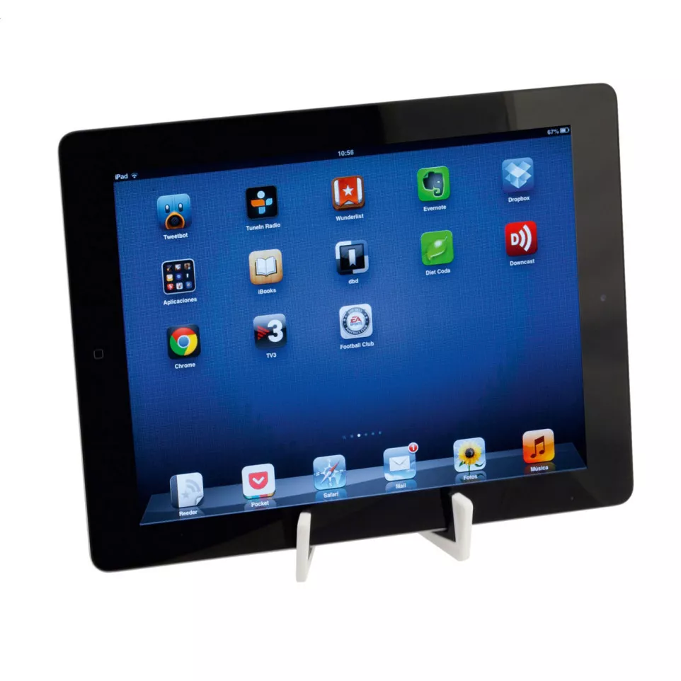 Plassi white black mobile holder 