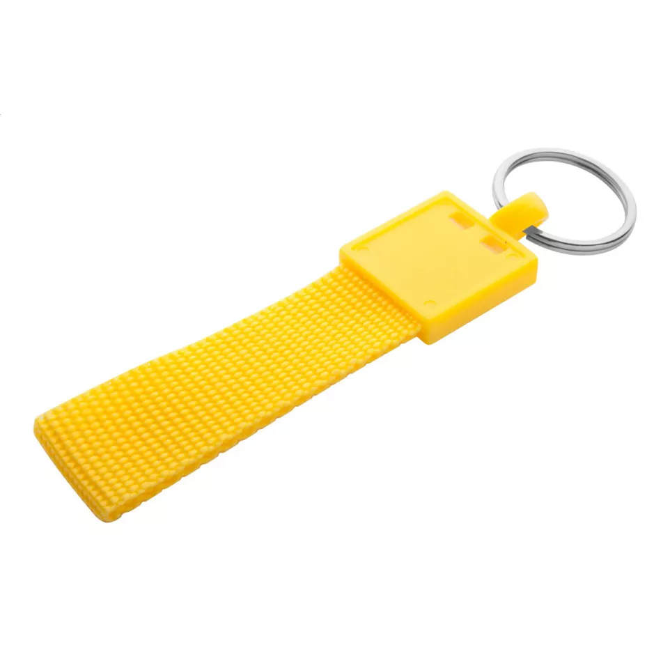 Quick yellow  keyring 