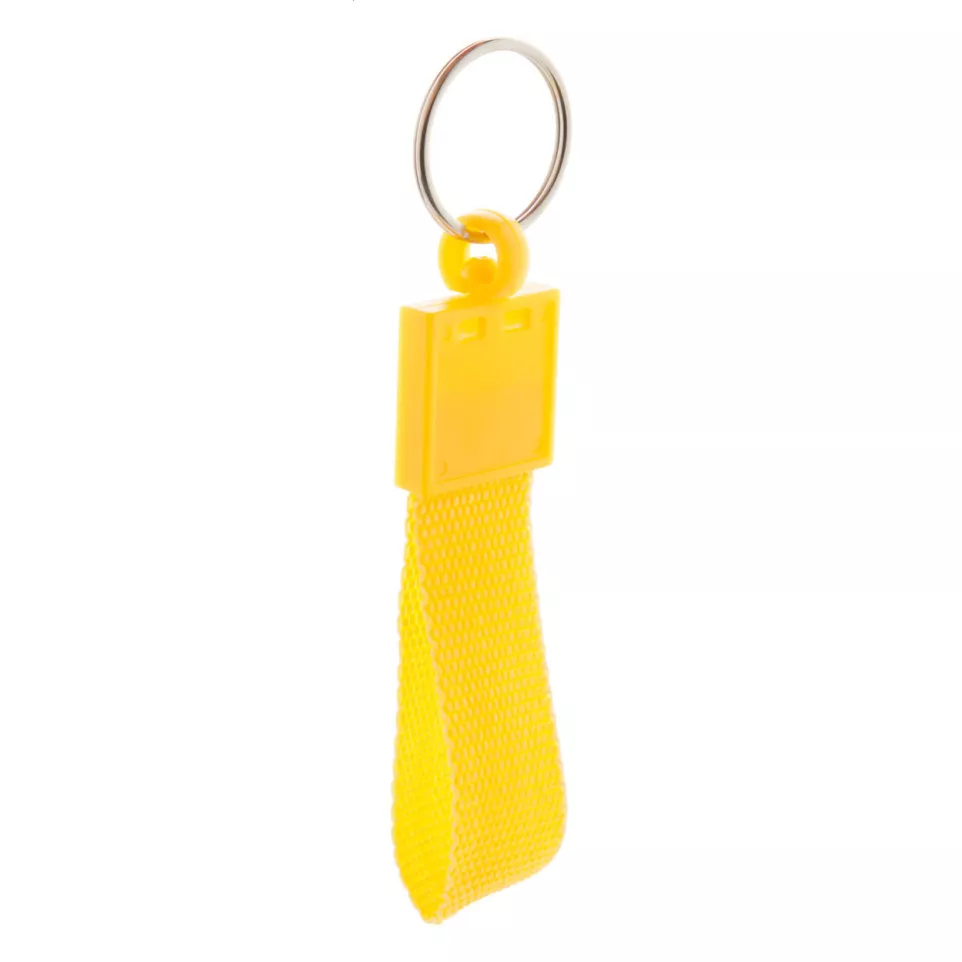 Quick yellow  keyring 