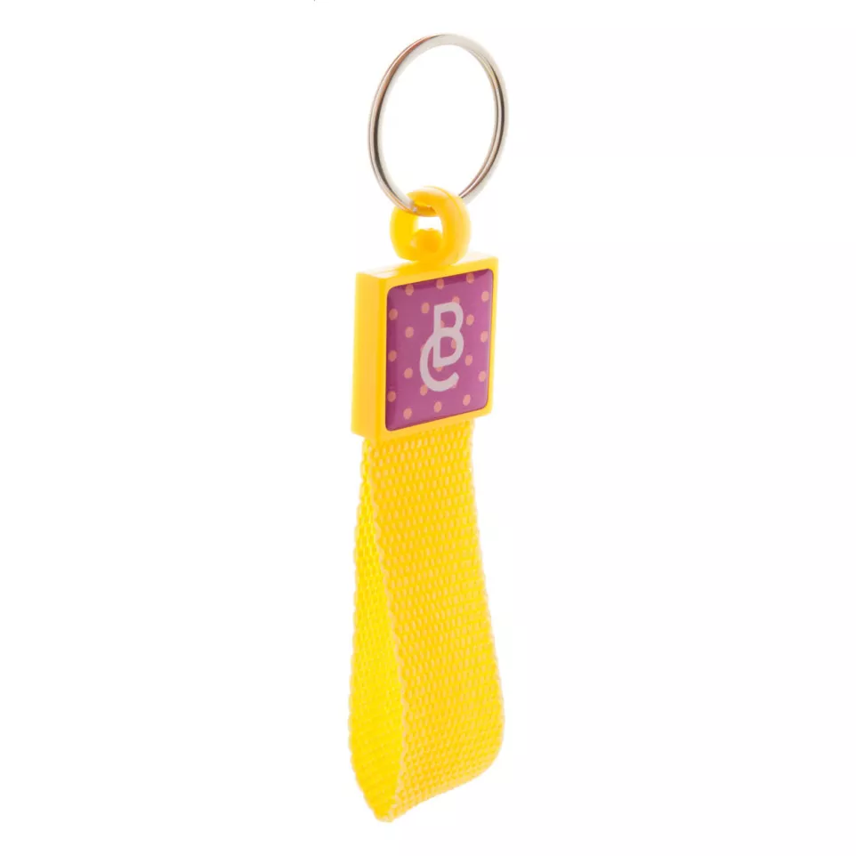 Quick geel  sleutelhanger 