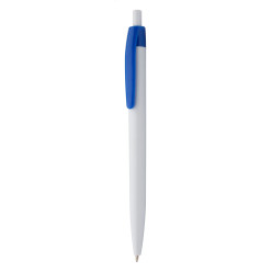 Snow Leopard blue white ballpoint pen 