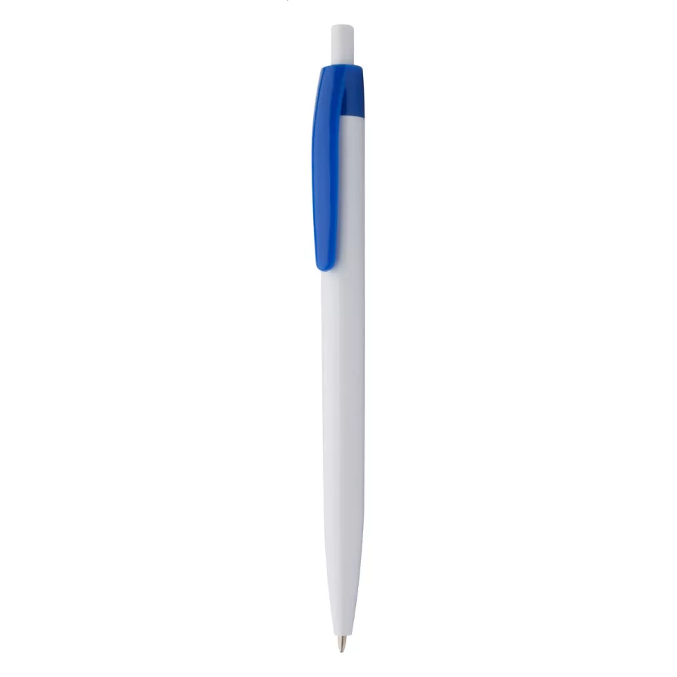Snow Leopard blue white ballpoint pen 