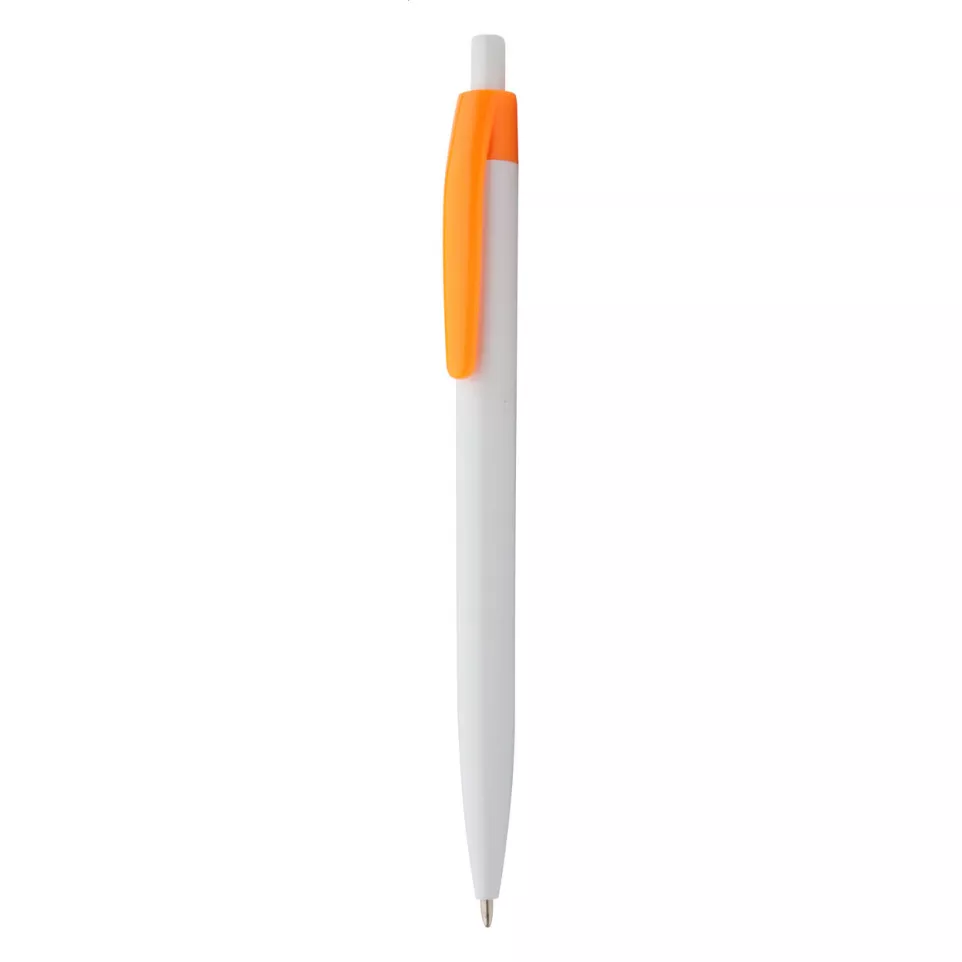 Snow Leopard orange blanc stylo à bille 