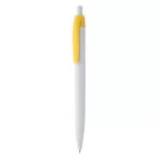 Snow Leopard jaune blanc stylo à bille 