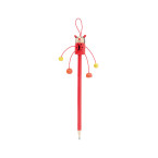 Farm red  wooden pencil,...