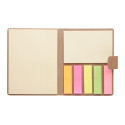 Sizes natural  sticky notepad 