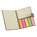 Sizes natural  sticky notepad 