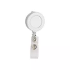 Slope silver  badge holder 