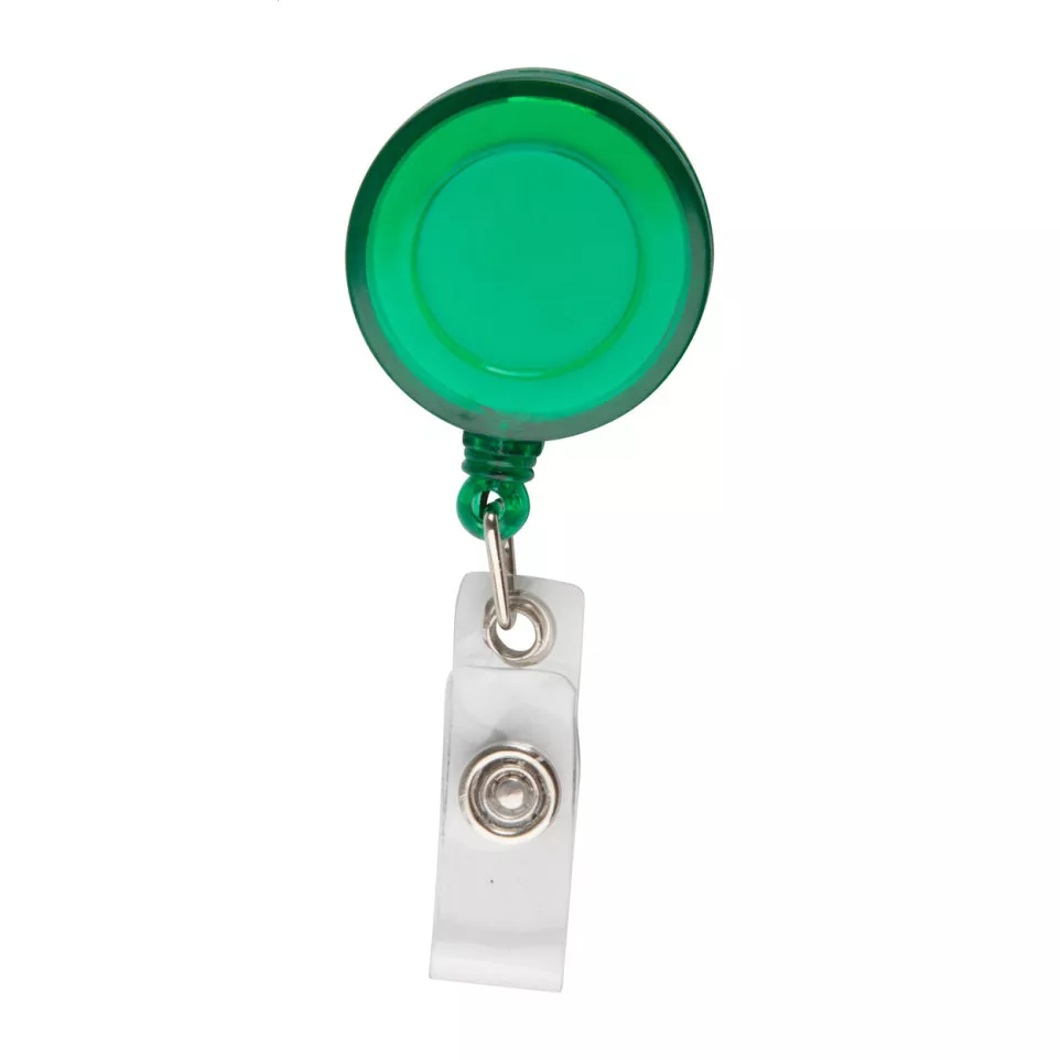 Slope green  badge holder 