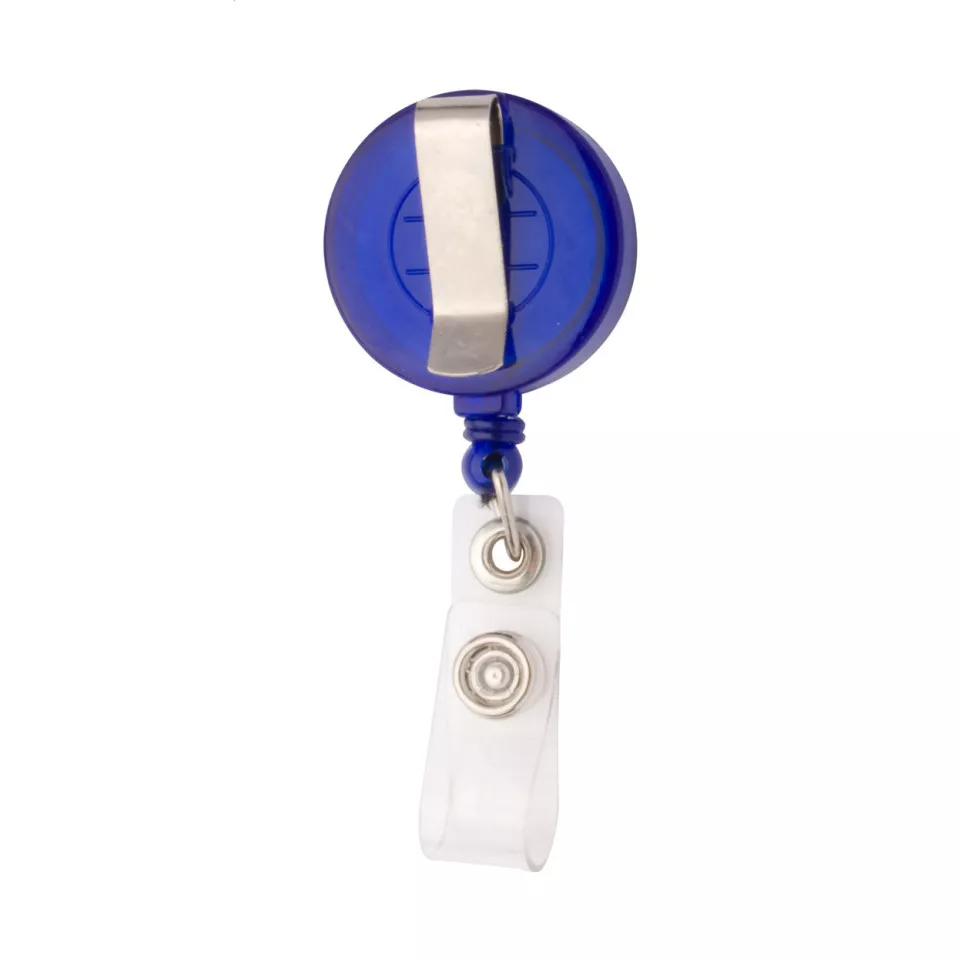 Slope blue  badge holder 