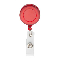 Slope red  badge holder 