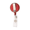 Slope red  badge holder 
