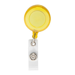 Slope yellow  badge holder 