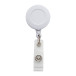 Slope white  badge holder 