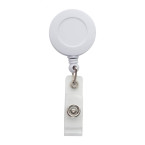 Slope white  badge holder 