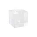 Tampa transparent  glass cube 