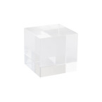 Tampa transparent  glass cube 