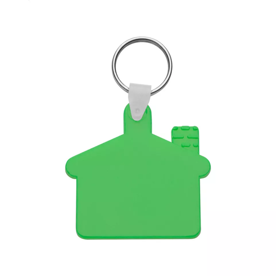 Cottage vert  porte-clés 