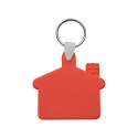 Cottage red  keyring 